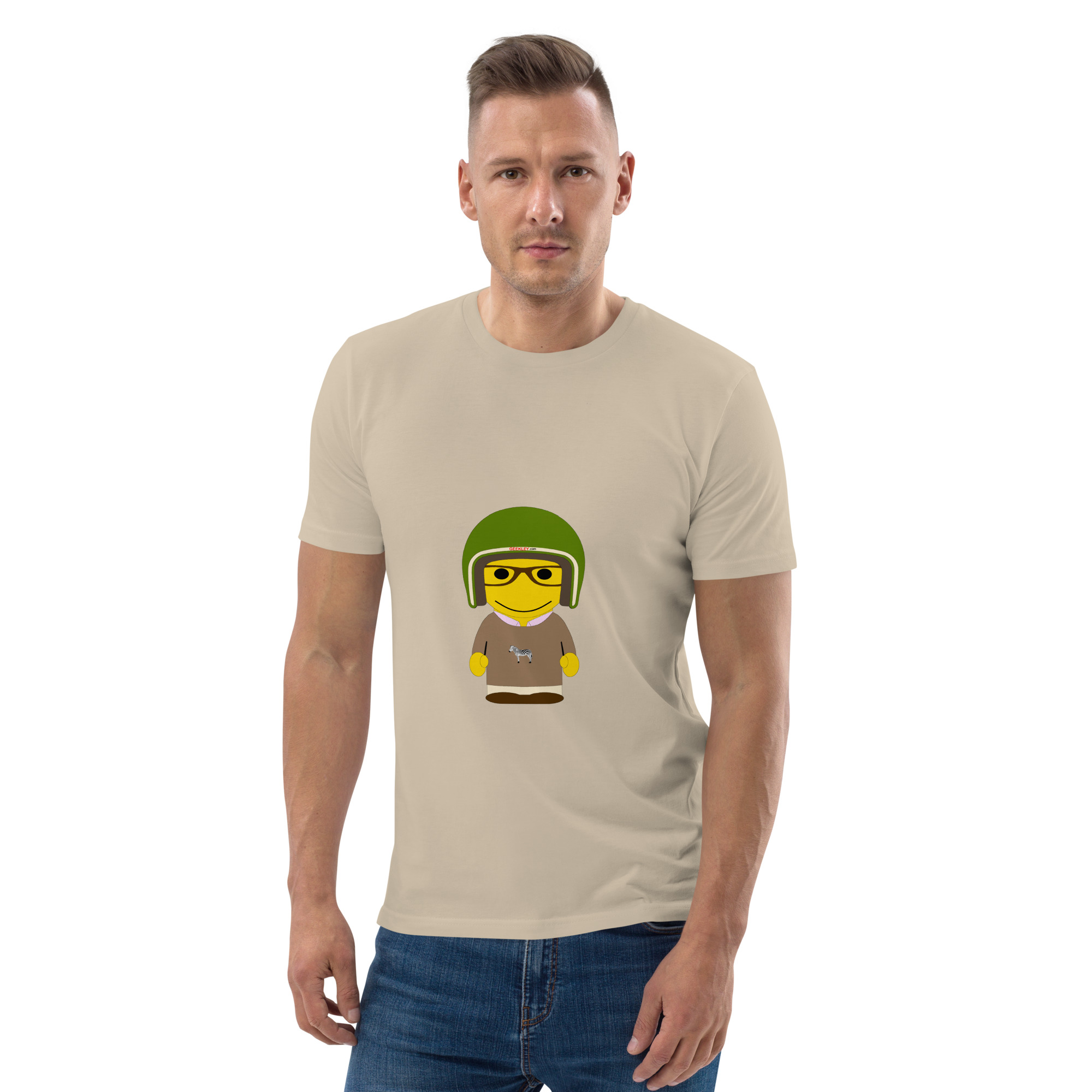 T-shirt coton biologique (CORBIK-LOGCAM-ROS001)