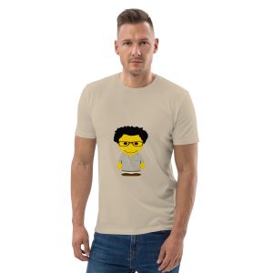 T-shirt coton biologique (CHECAR-LOGCC2-BLAMOU2)