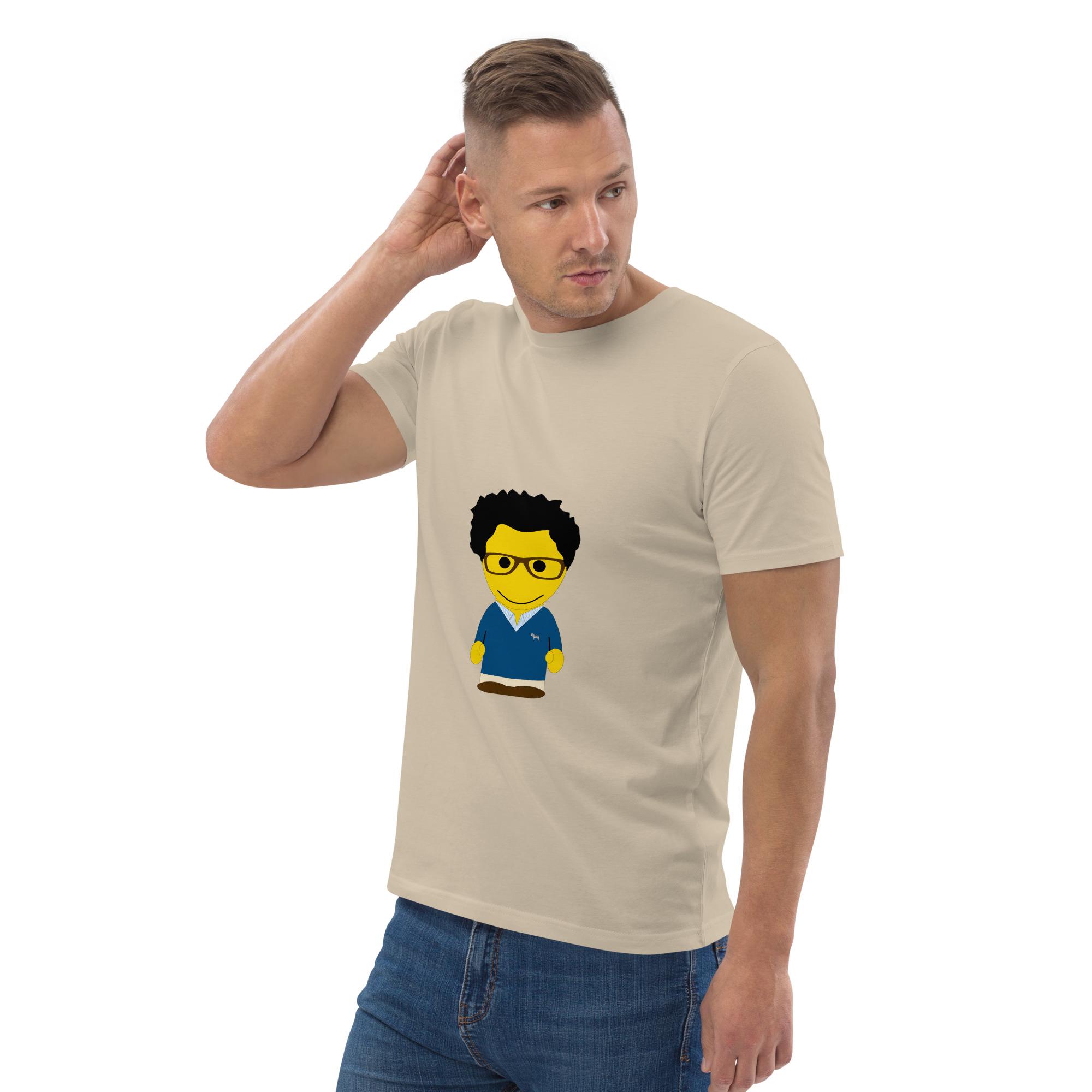 T-shirt coton biologique (COVCC2-LOGBLU-CIE001) – Image 96