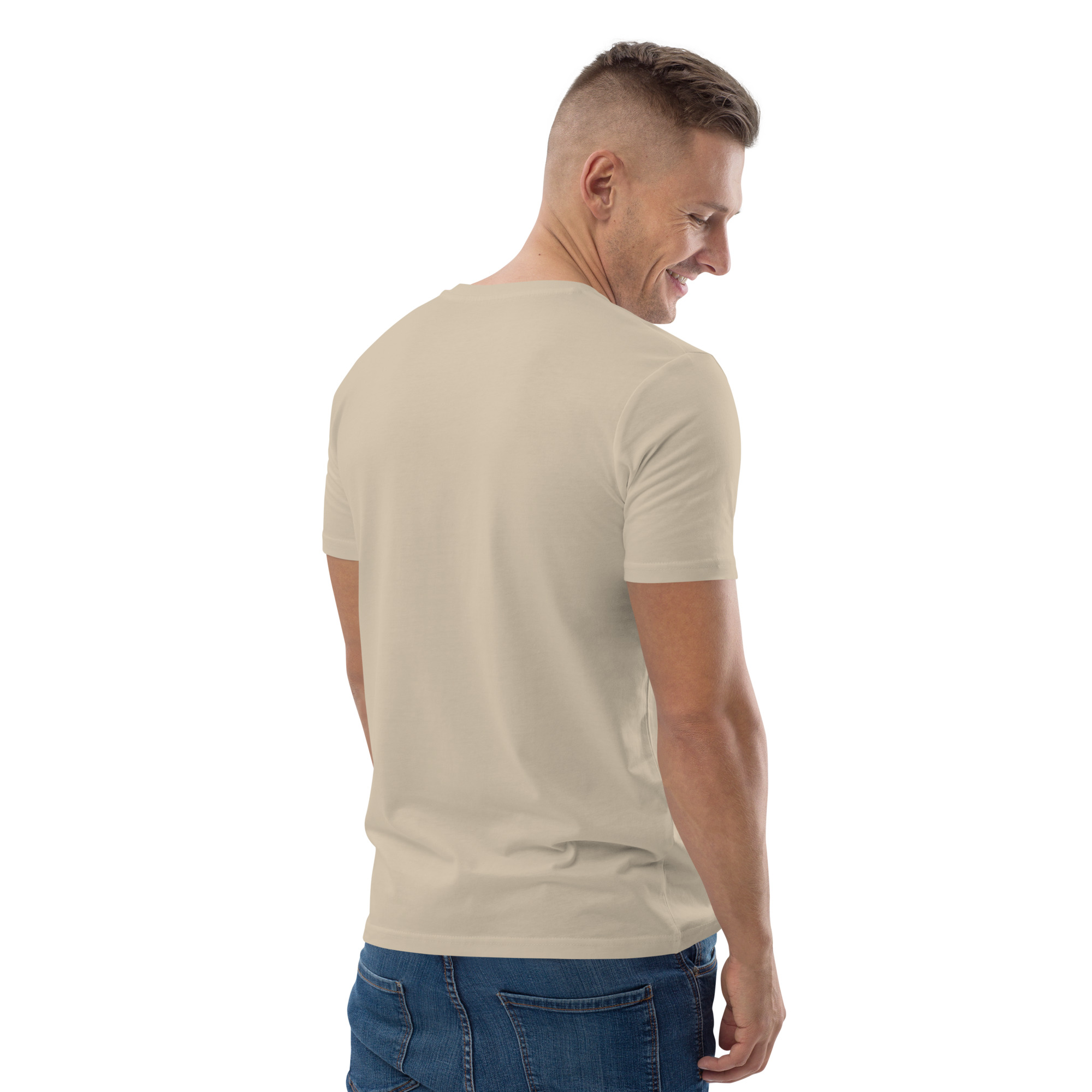 T-shirt coton biologique (COVCC2-LOGBLU-CIE001) – Image 98