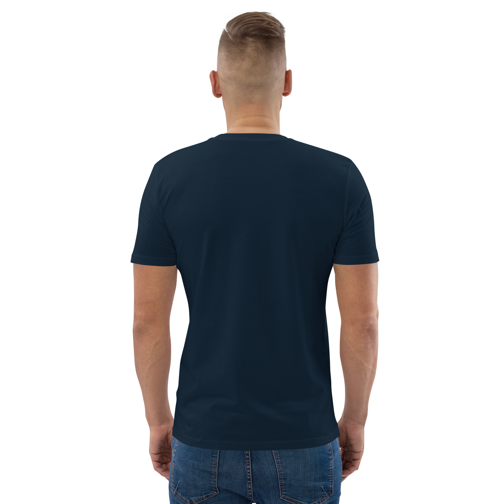 T-shirt coton biologique (COVCC2-LOGBLU-CIE001) – Image 13