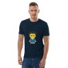 T-shirt coton biologique (COVCC2-LOGBLU-CIE001)