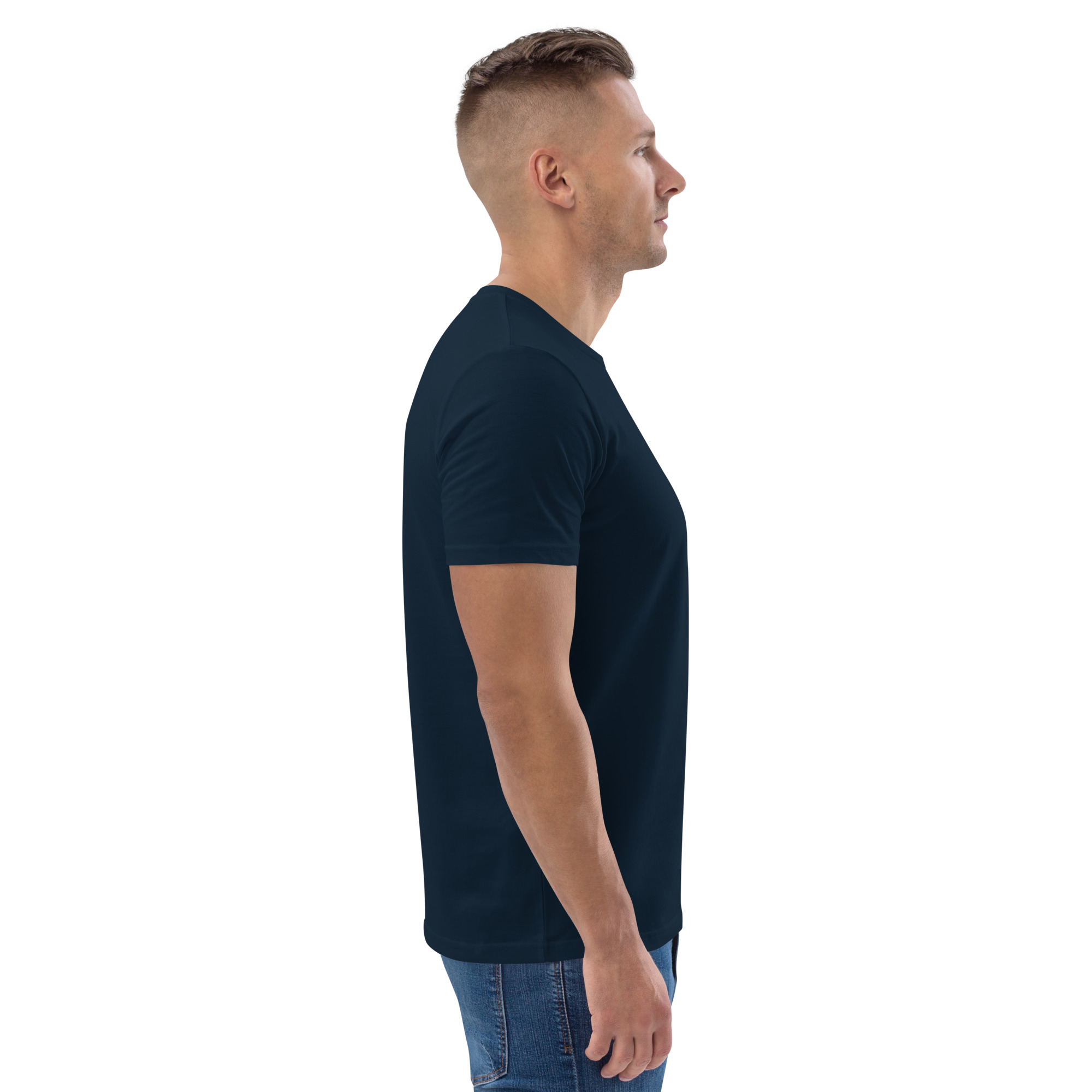 T-shirt coton biologique (COVCC2-LOGBLU-CIE001) – Image 16