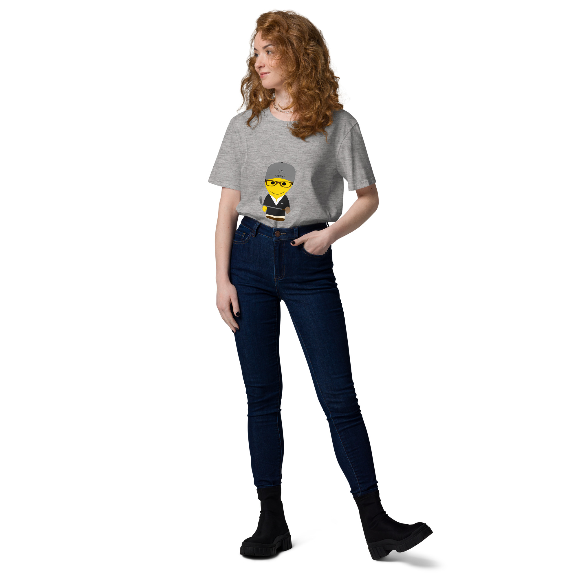 T-shirt coton biologique (SPOGOL-CAP001-BLA004) – Image 20