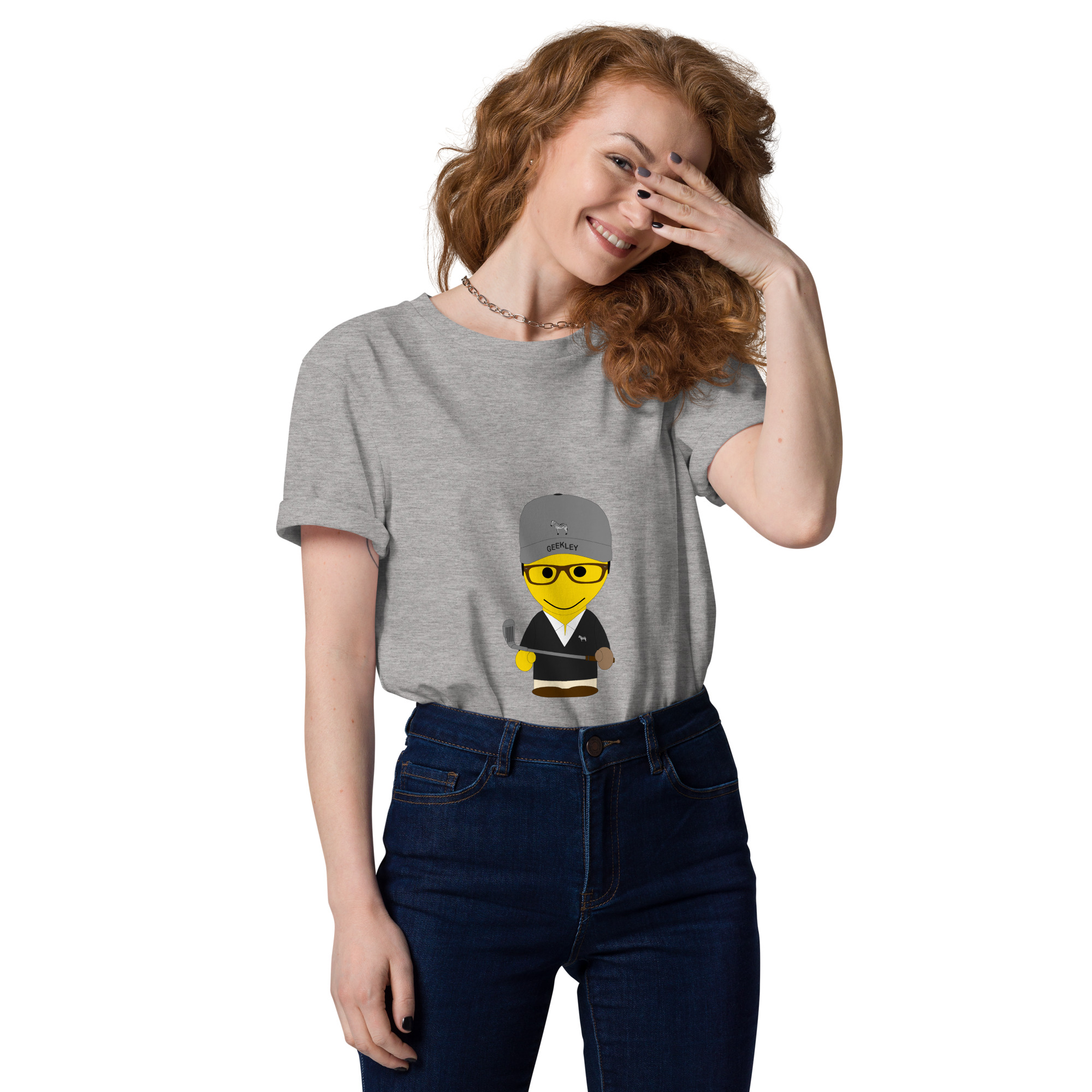 T-shirt coton biologique (SPOGOL-CAP001-BLA004)