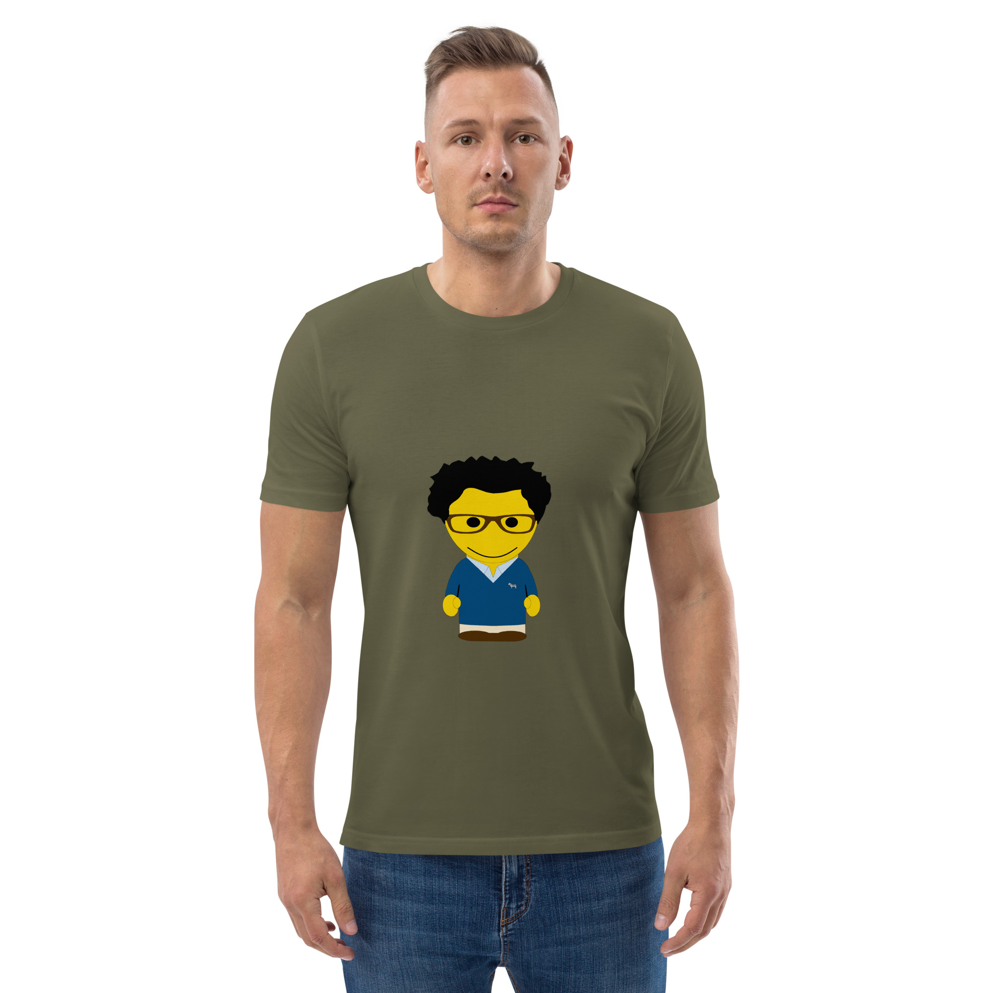 T-shirt coton biologique (COVCC2-LOGBLU-CIE001) – Image 65