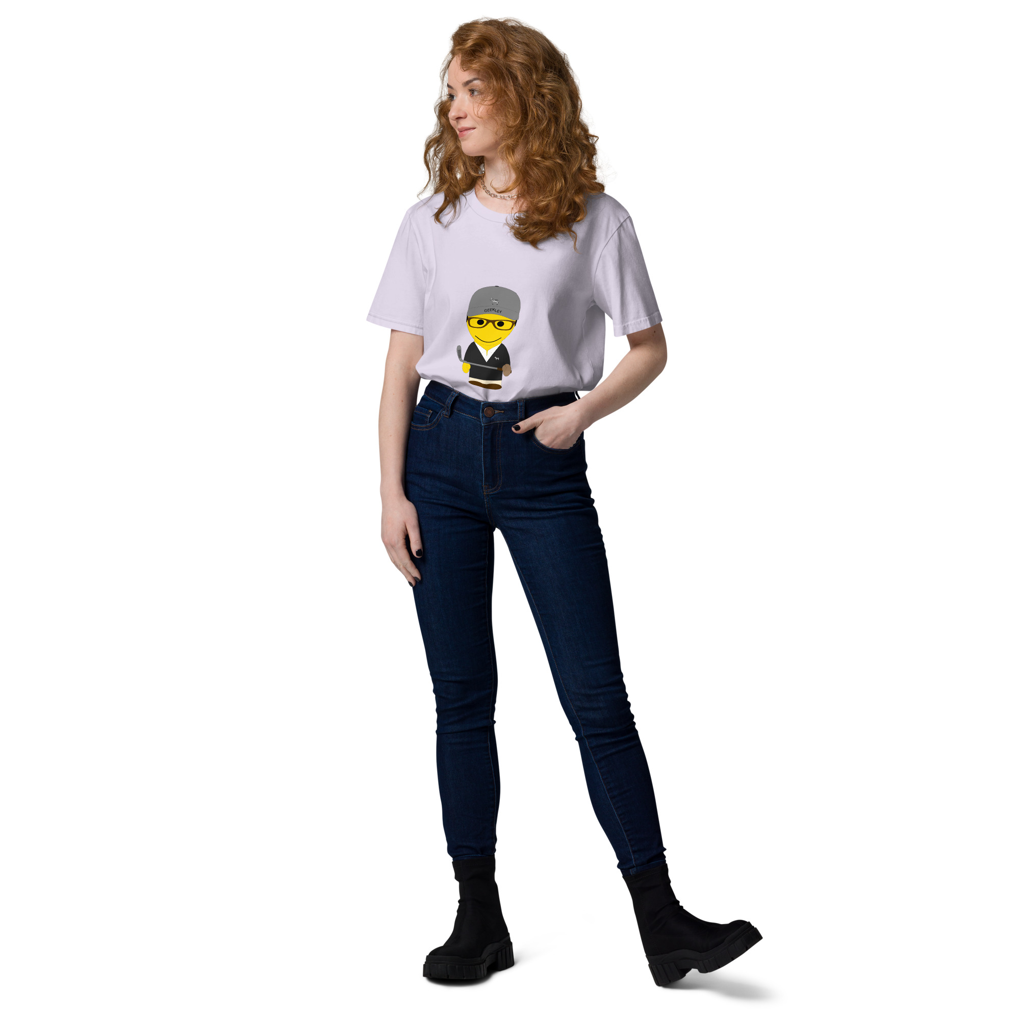 T-shirt coton biologique (SPOGOL-CAP001-BLA004) – Image 28