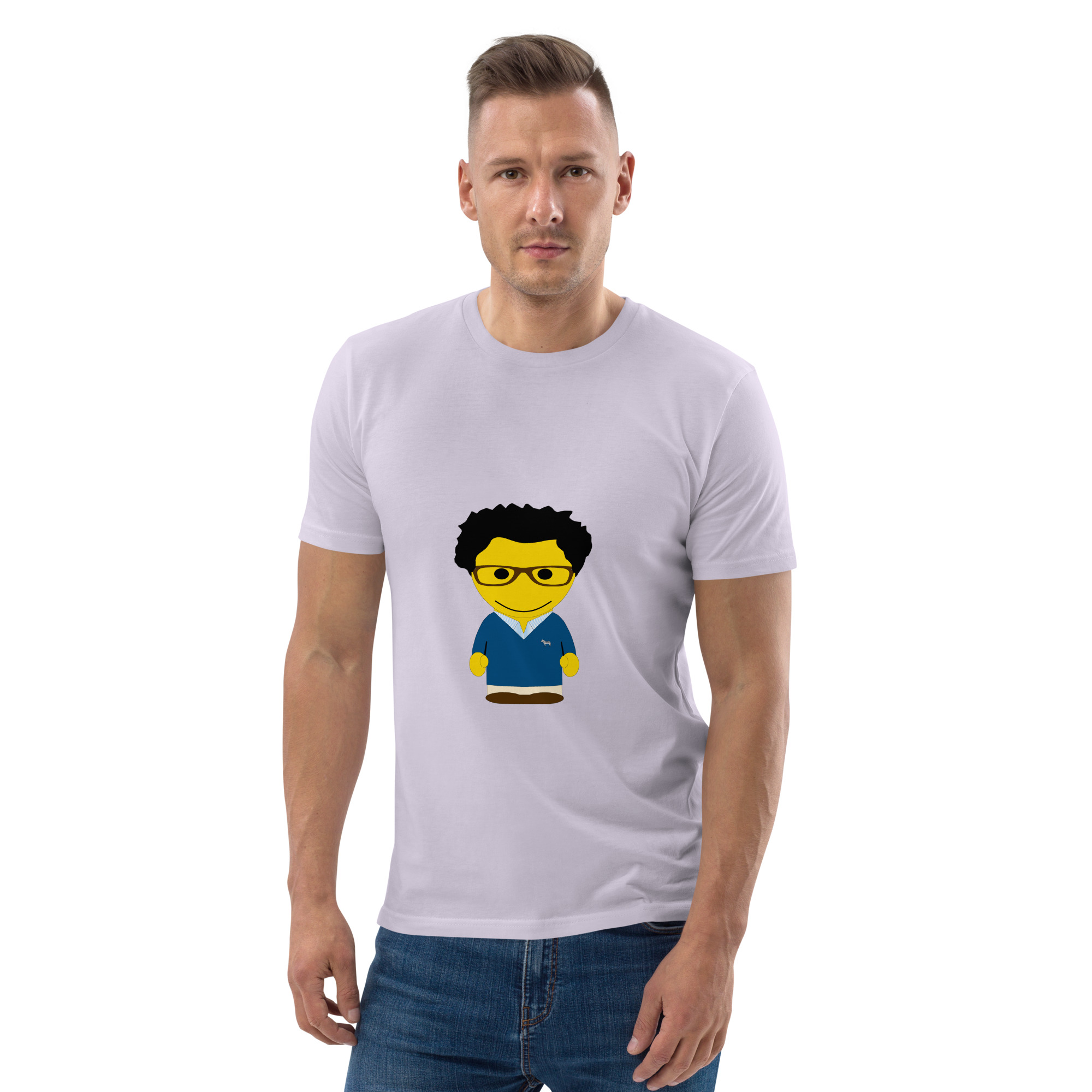 T-shirt coton biologique (COVCC2-LOGBLU-CIE001) – Image 118