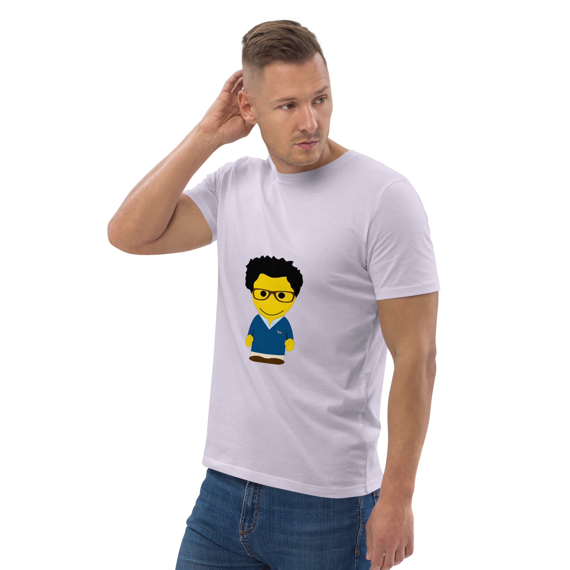 T-shirt coton biologique (COVCC2-LOGBLU-CIE001) – Image 123