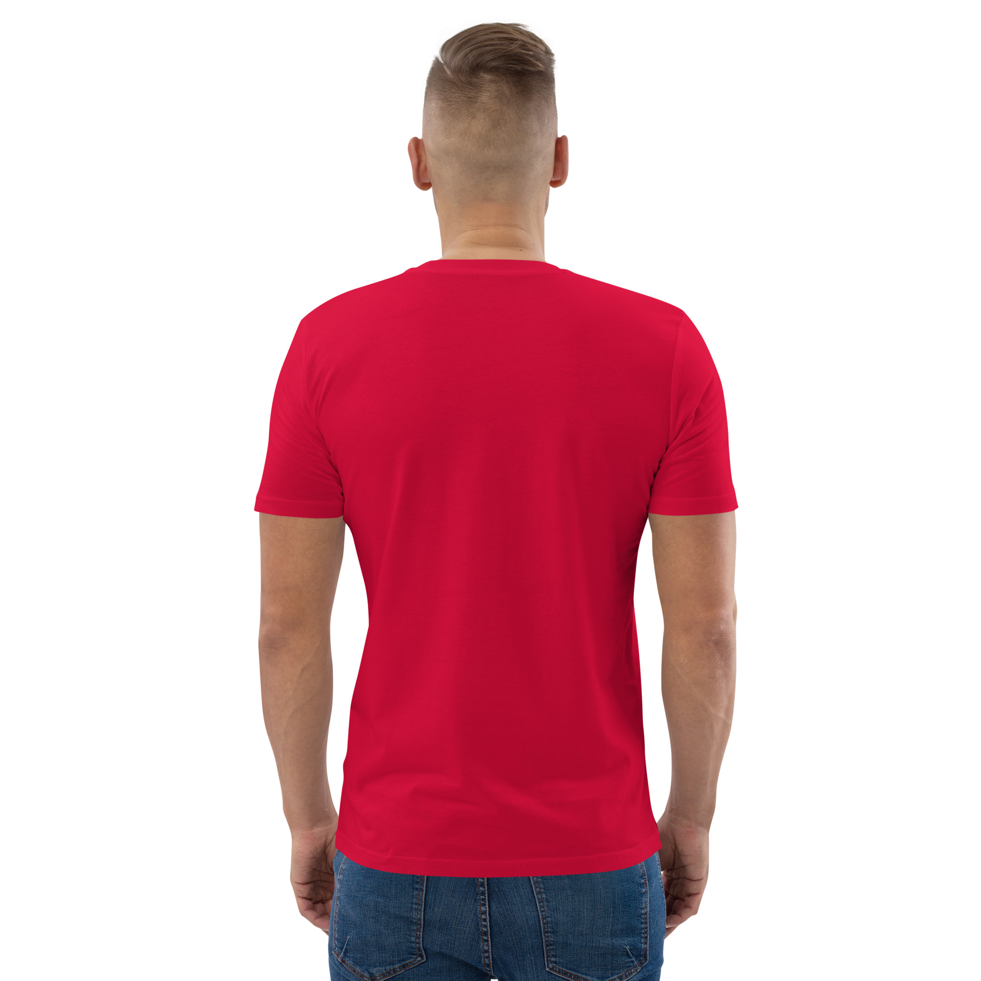 T-shirt coton biologique (COVCC2-LOGBLU-CIE001) – Image 49