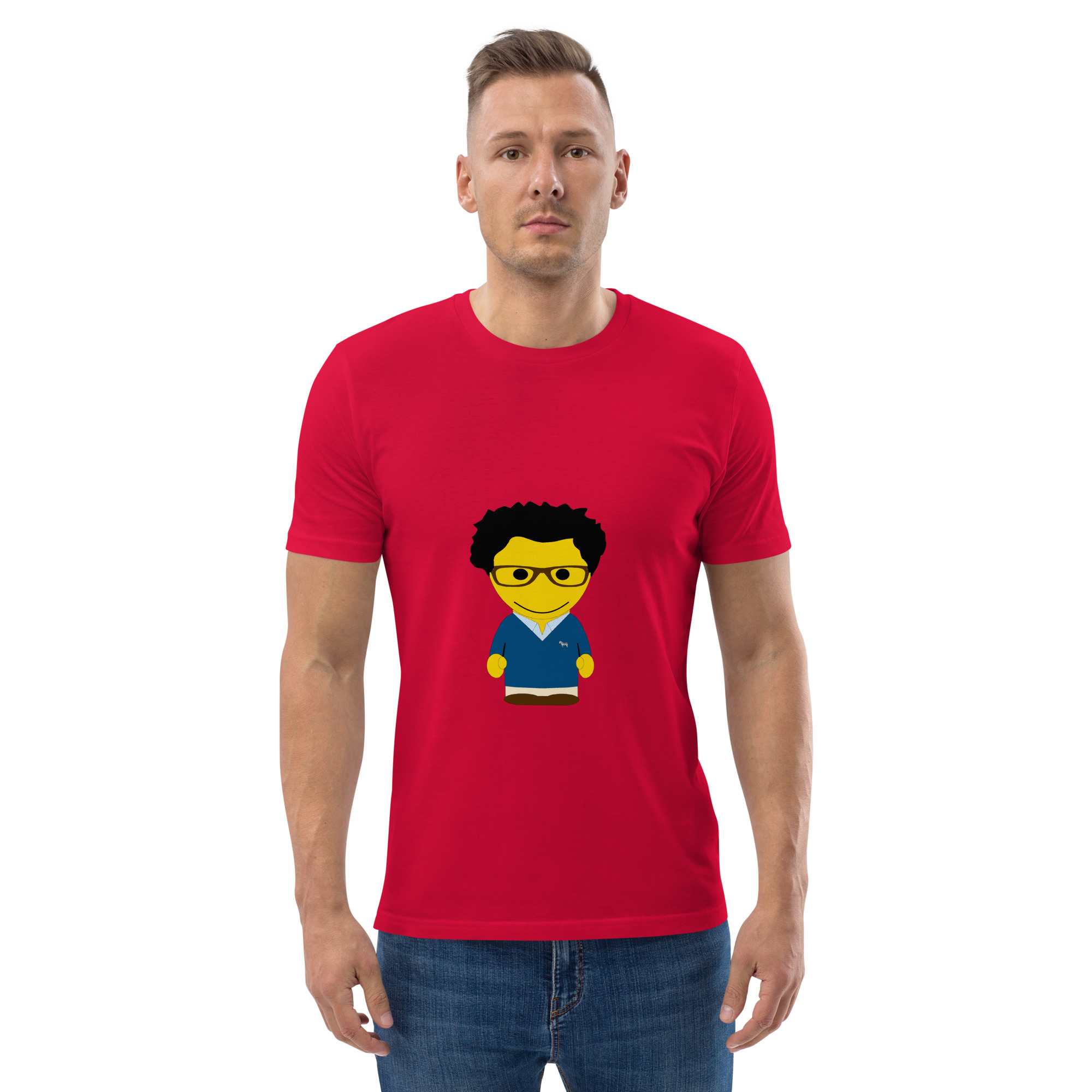 T-shirt coton biologique (COVCC2-LOGBLU-CIE001) – Image 47