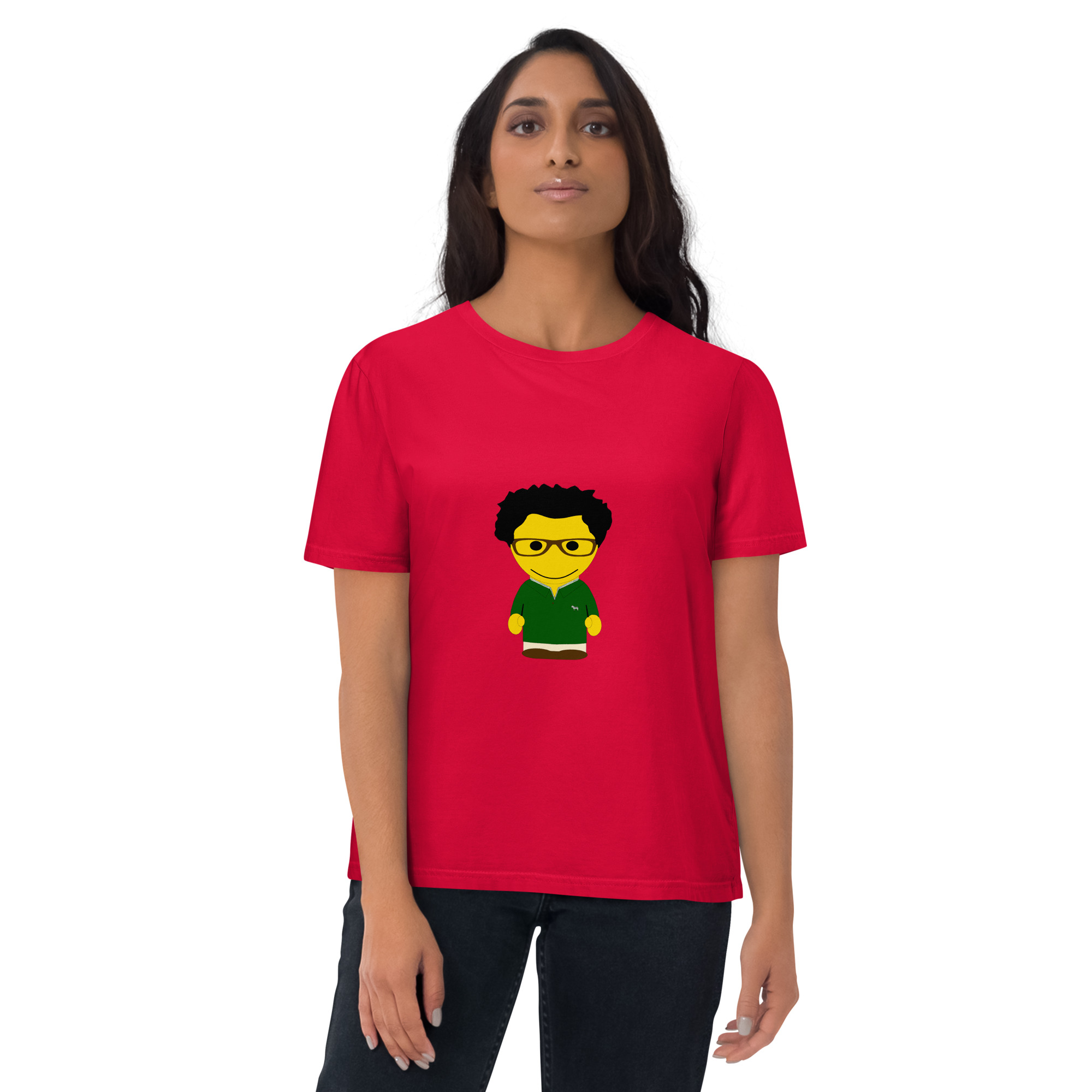 T-shirt coton biologique (POLCC2-LOGSAP-RAY001)