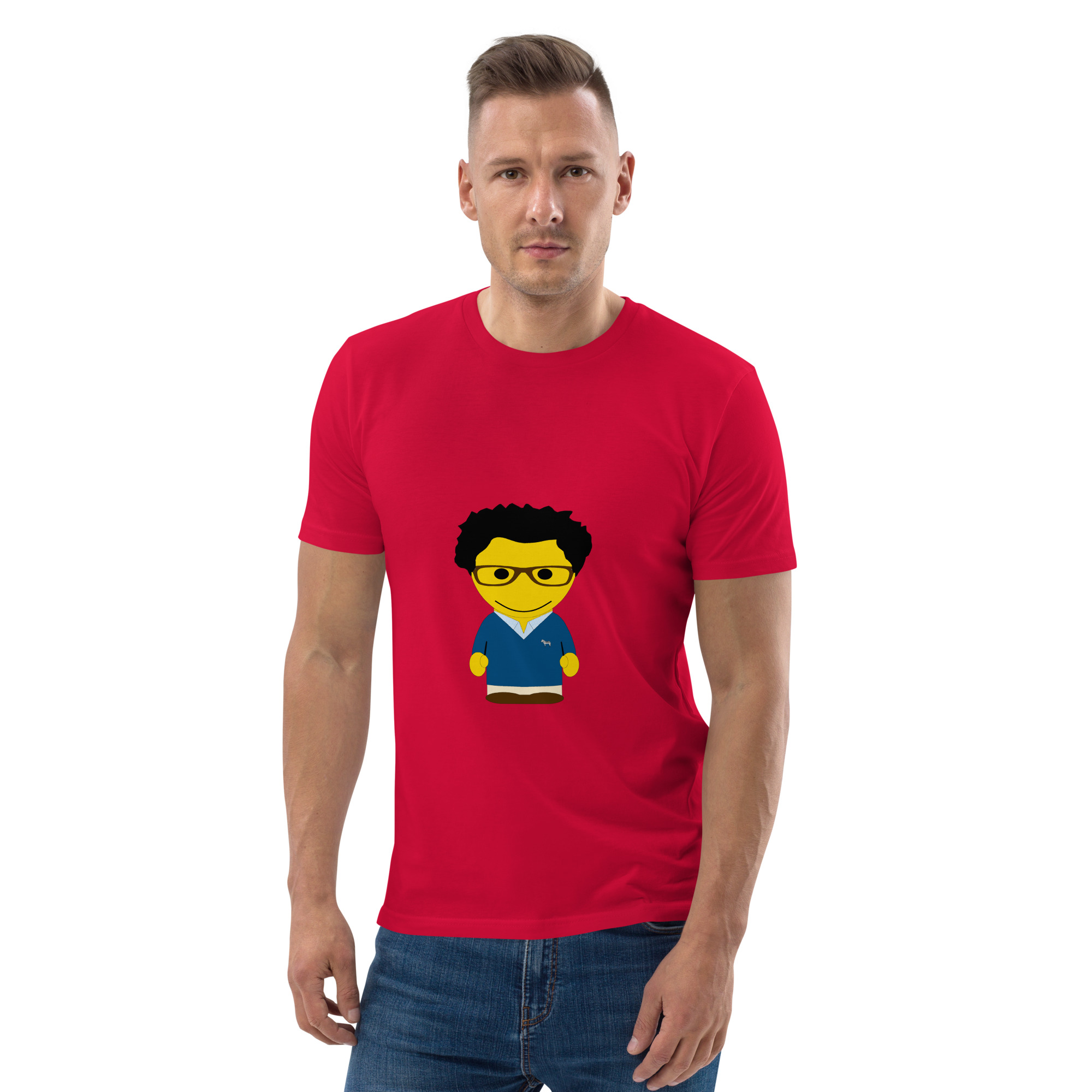 T-shirt coton biologique (COVCC2-LOGBLU-CIE001) – Image 46