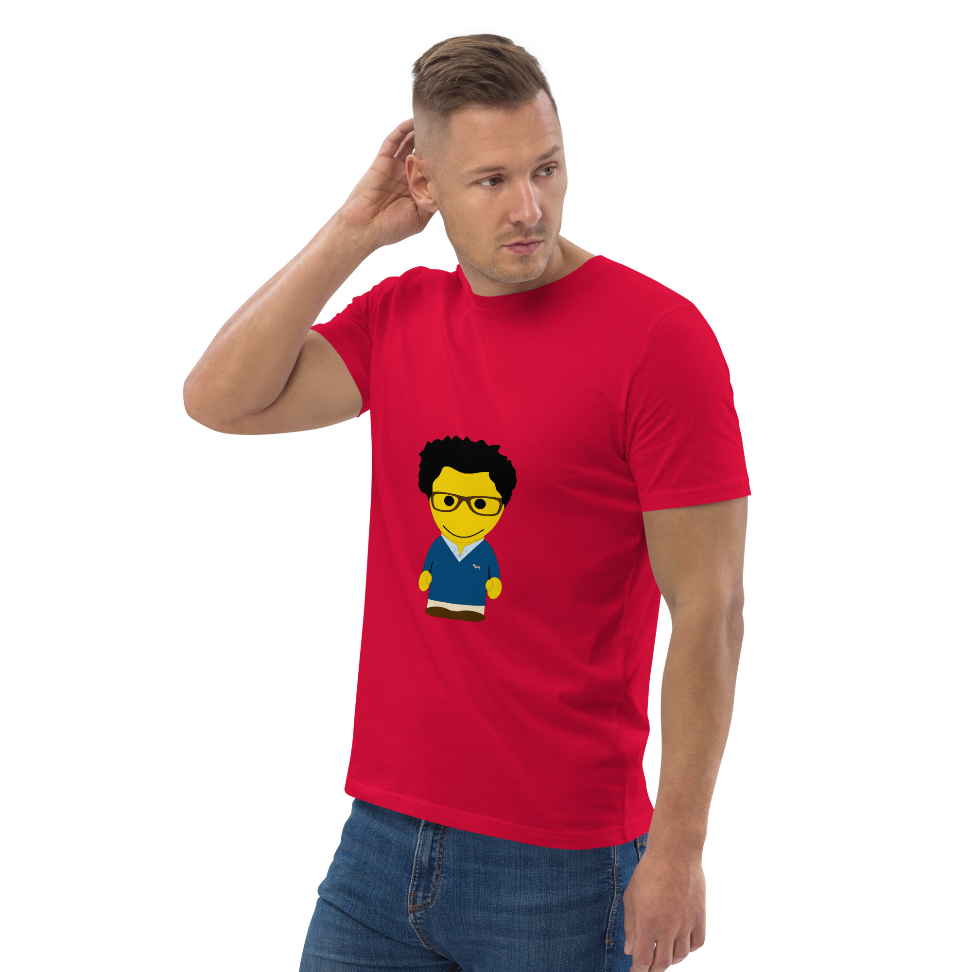 T-shirt coton biologique (COVCC2-LOGBLU-CIE001) – Image 51