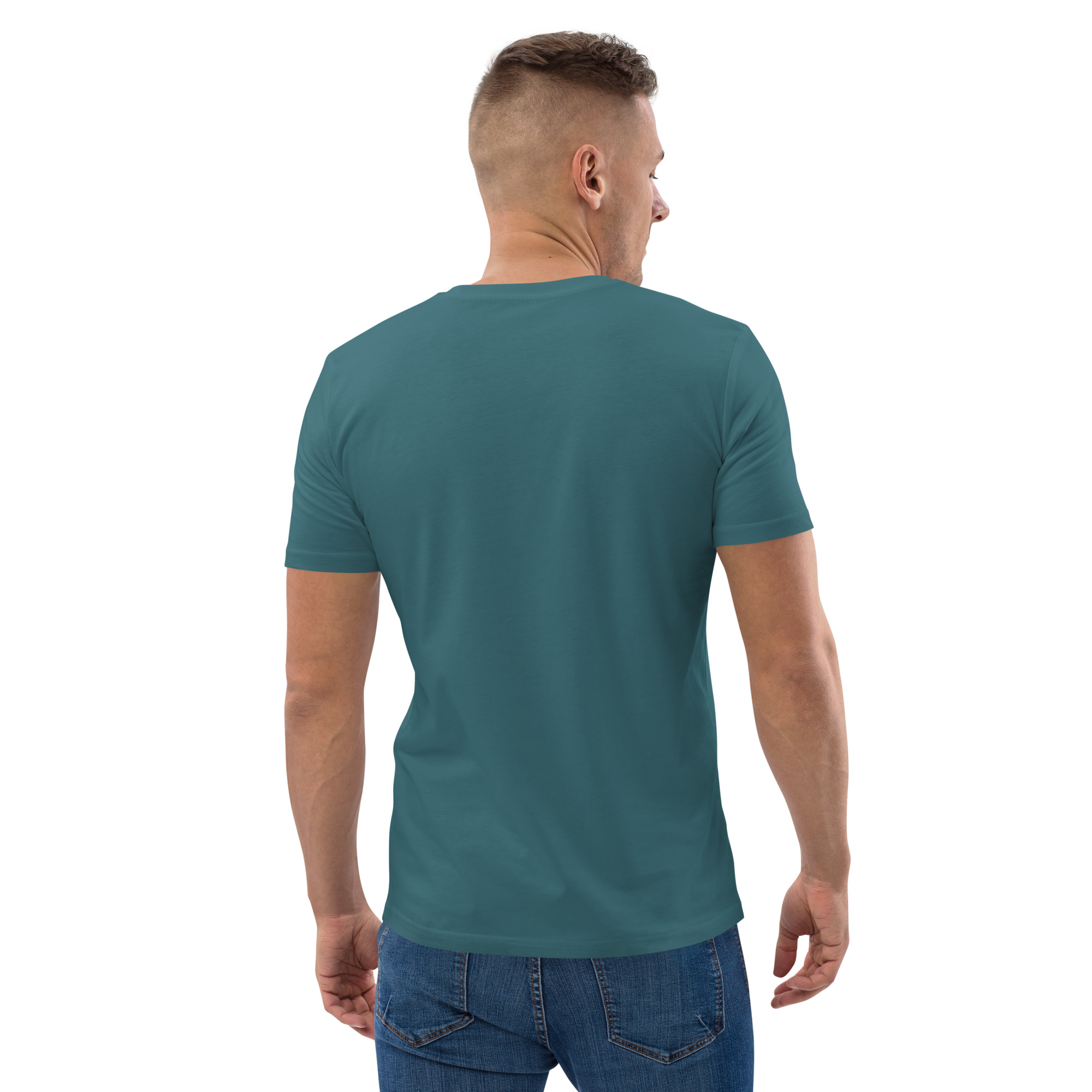 T-shirt coton biologique (COVCC2-LOGBLU-CIE001) – Image 57