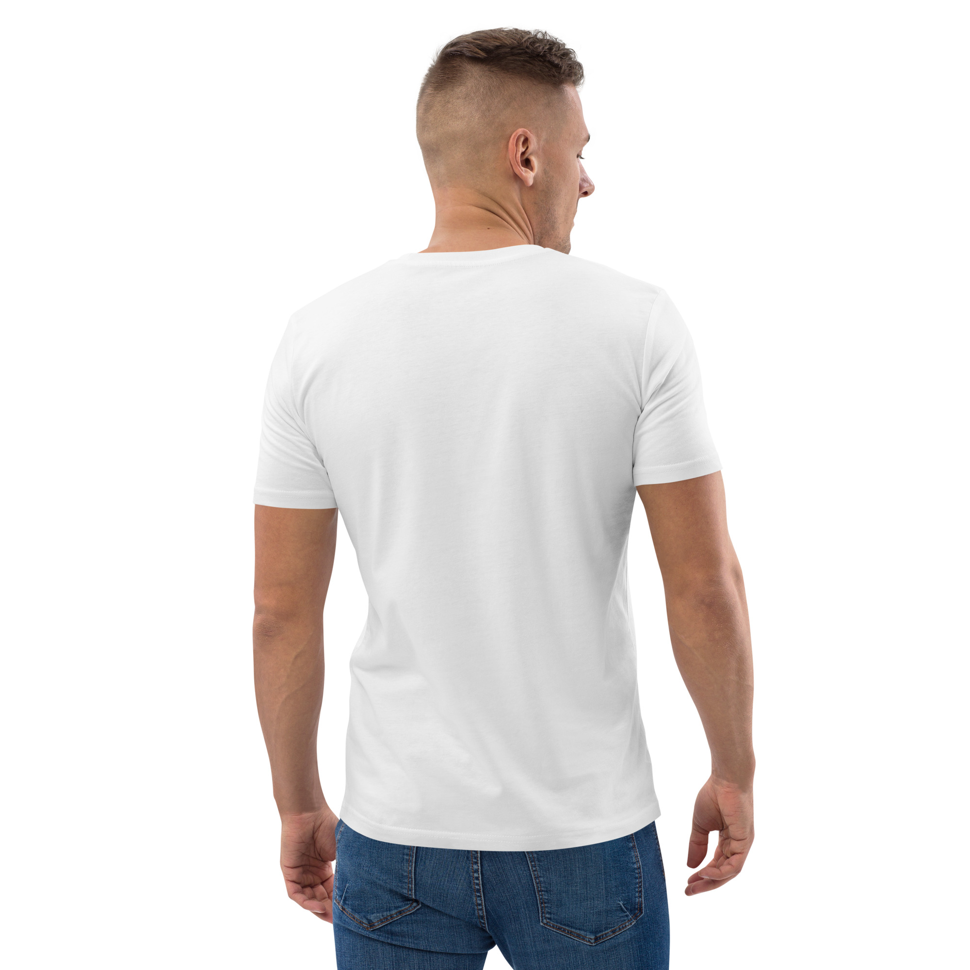 T-shirt coton biologique (COVCC2-LOGBLU-CIE001) – Image 129