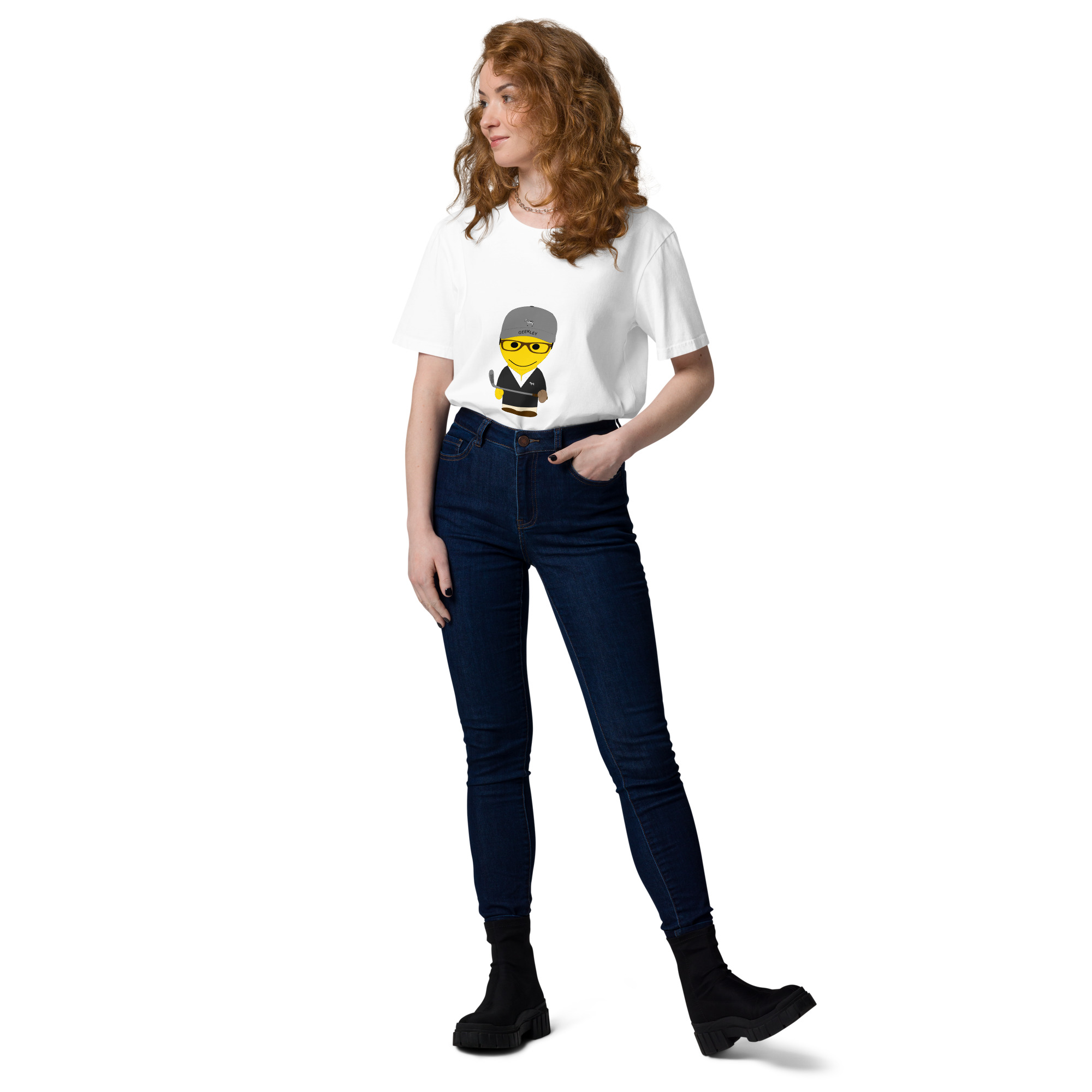 T-shirt coton biologique (SPOGOL-CAP001-BLA004) – Image 30