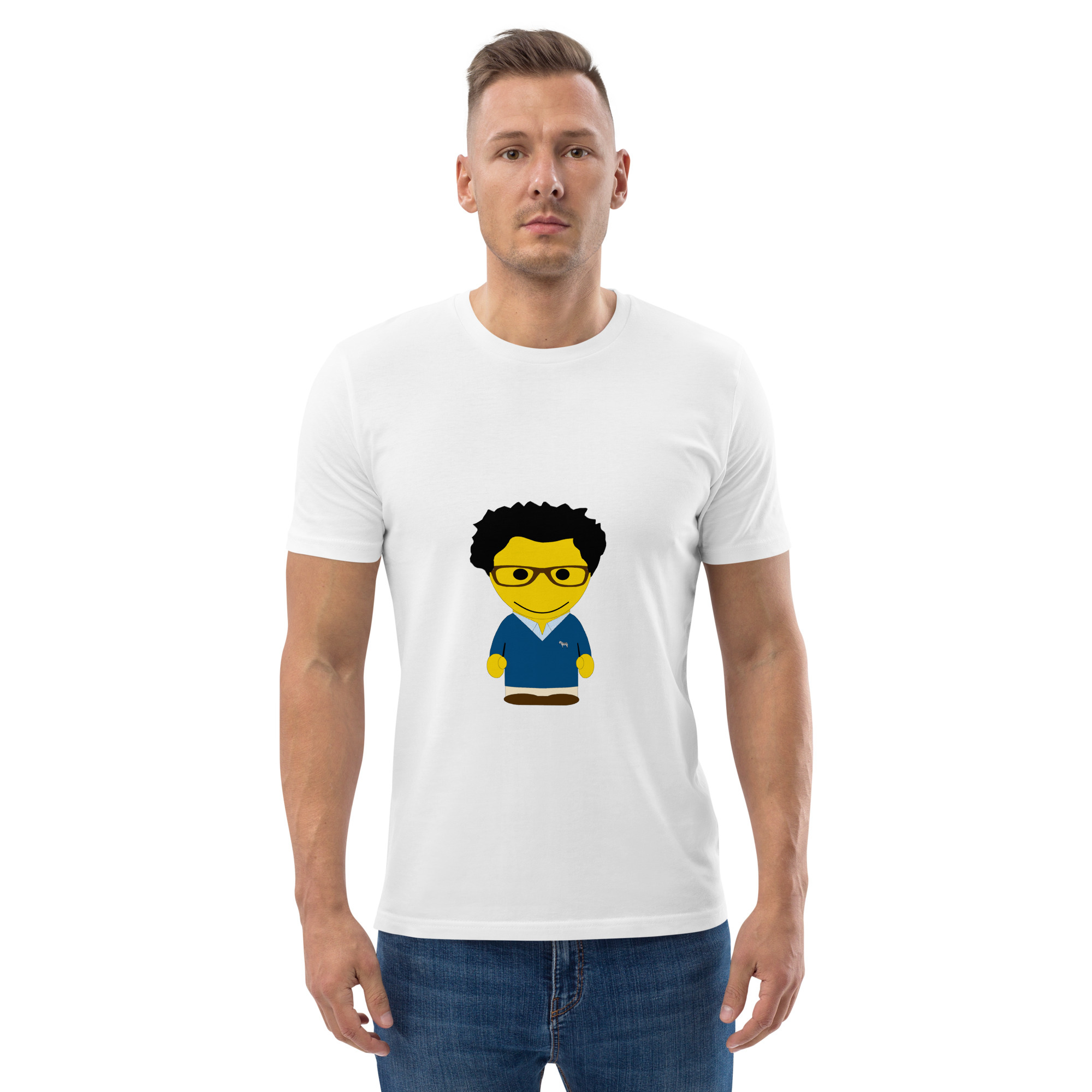 T-shirt coton biologique (COVCC2-LOGBLU-CIE001) – Image 128