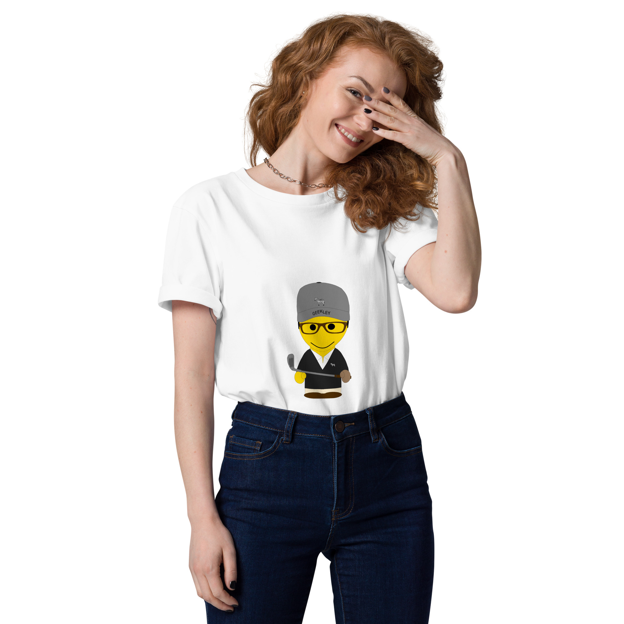 T-shirt coton biologique (SPOGOL-CAP001-BLA004) – Image 29