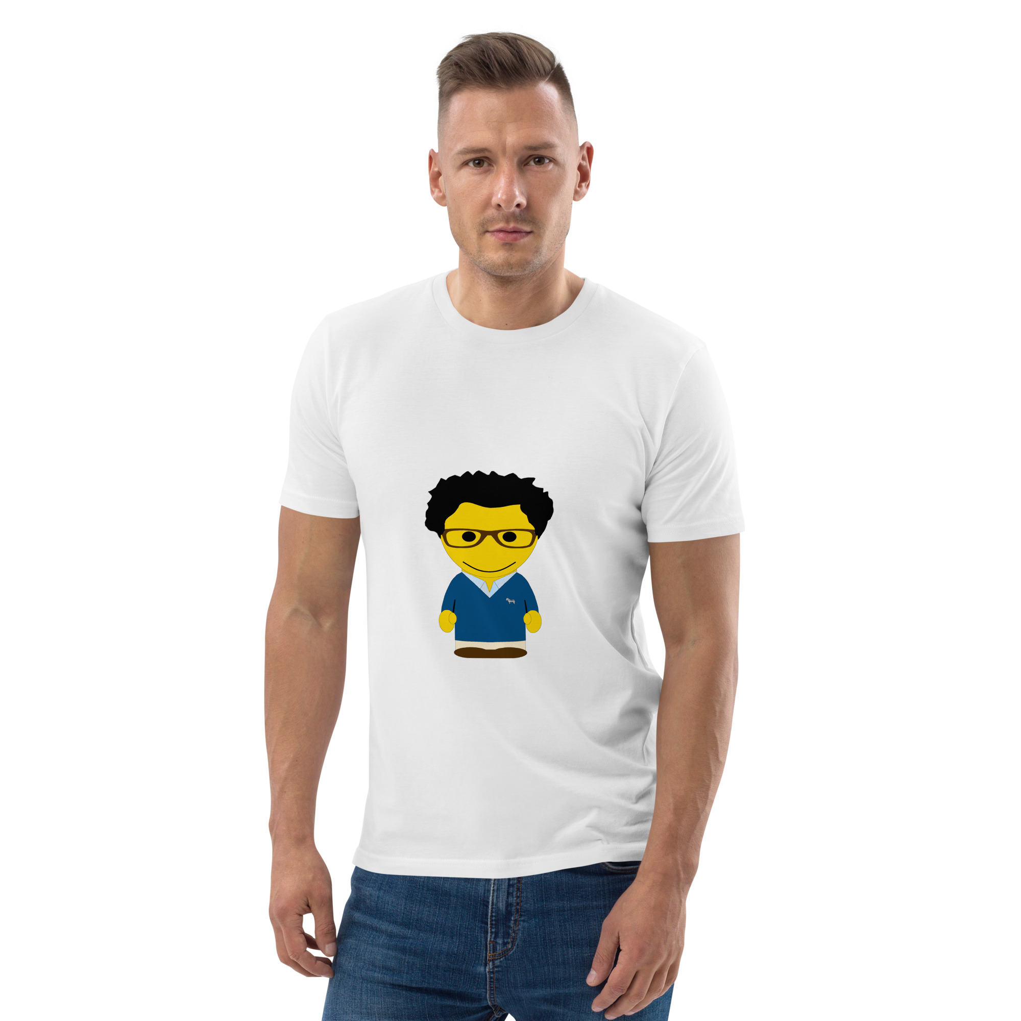 T-shirt coton biologique (COVCC2-LOGBLU-CIE001) – Image 127
