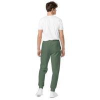 Pantalon de sport teint par pigment - "College" - Dorian - bordeaux