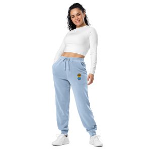 Pantalon de sport teint par pigment (FORBLU-LOGBON-VER001)