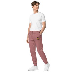 Pantalon de sport teint par pigment (DUFCC2-CORBDX-LOG002)