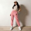 Pantalon de sport teint par pigment (POLUNI-LOGBLA-BIK001)