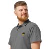 Polo piqué premium unisexe (FORGRE-LOGCC1-BLU001)
