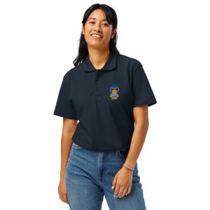 Polo piqué premium unisexe (POLRAY-LOGNAV-BIK001)
