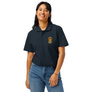 Polo piqué premium unisexe (POLBIK-LOGCAM-RAY001)