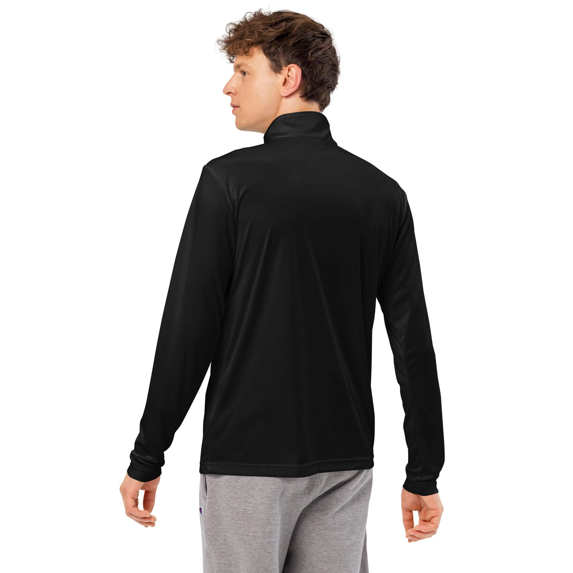 Pull à demi-zip léger (FORGRE-LOGCC1-BLU001)