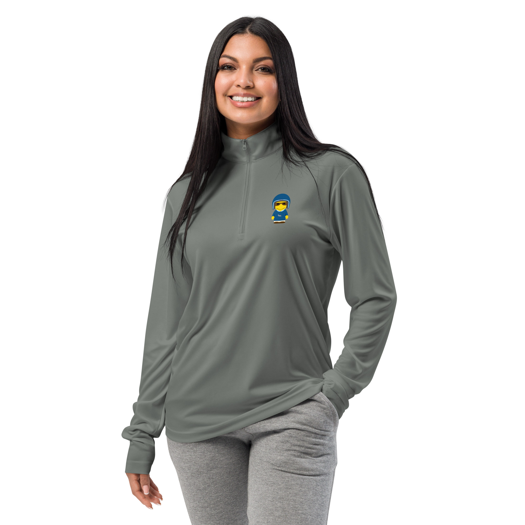 Pull à demi-zip léger (SWEBIK-POLBLU-CIE001)