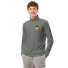 Pull à demi-zip léger (CHECAR-LOGCC2-BLAMOU2)