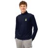 Pull à demi-zip léger (CHECAR-LOGCAP-BLUGRE1)