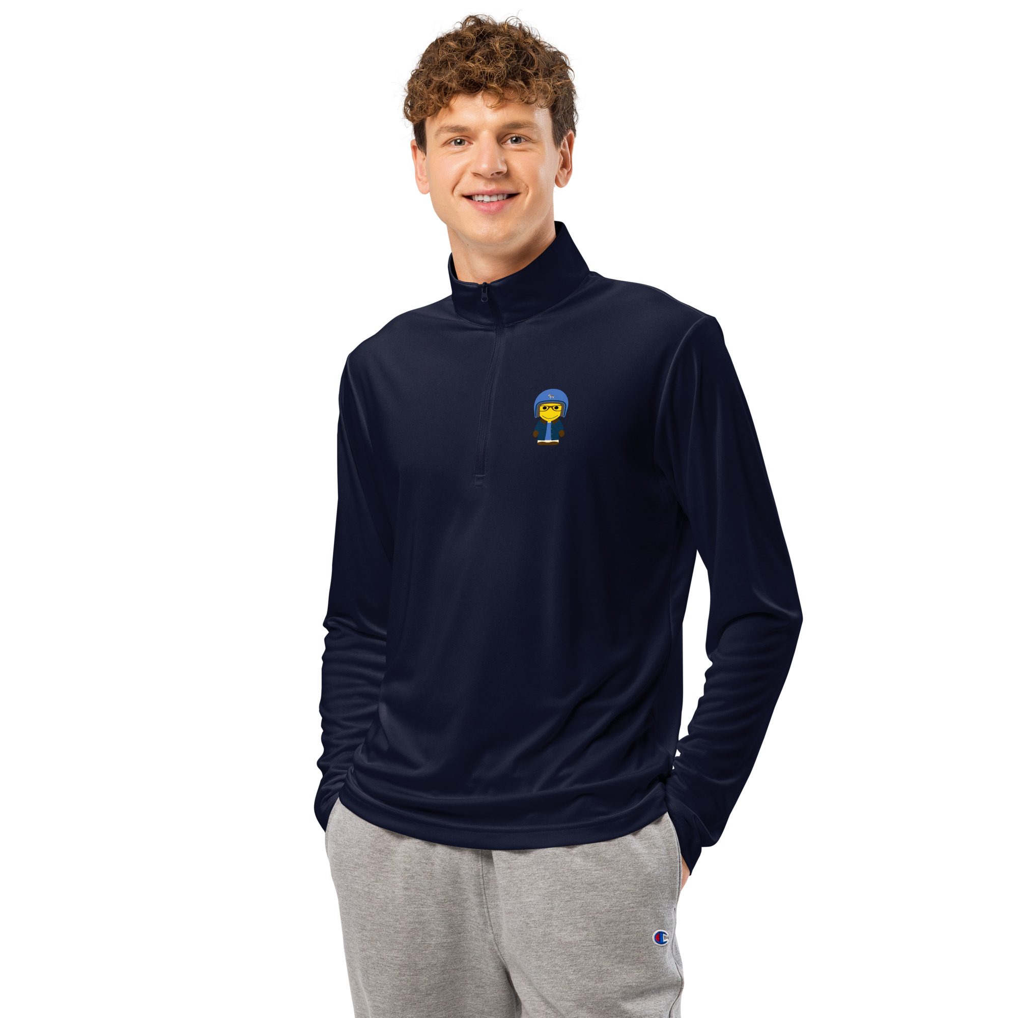 Pull à demi-zip léger (BARBLU-CORBIK-CIE004)