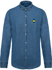 Chemise jean GEEKLEY par Tunetoo