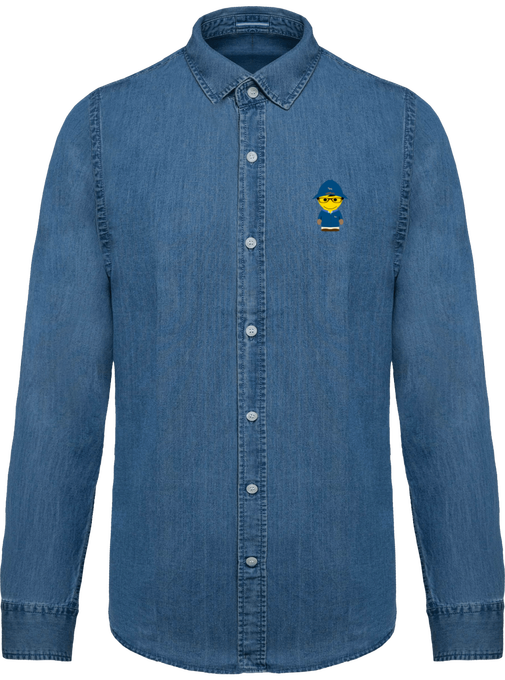 Chemise jean GEEKLEY par Tunetoo