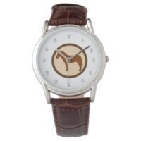 Montre classique GEEKLEY marron & beige