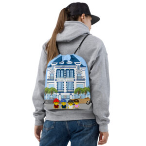 Sac à cordon "Home sweet home"