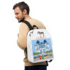 Sac à dos minimaliste "Home sweet home"