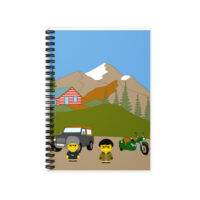 Carnet à spirale ligné "Country journey part II"