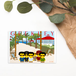 Carte postale "Beach party part II"