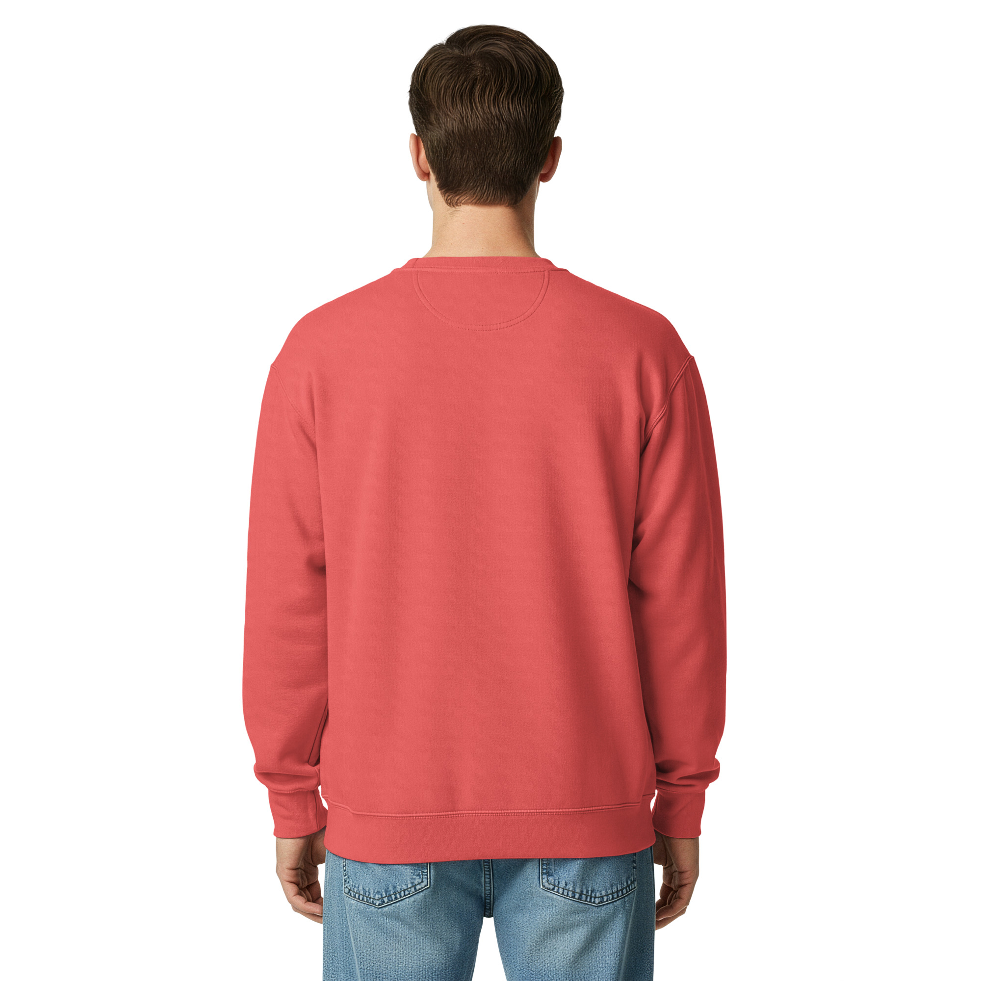 Sweat teinté unisexe (BARBLU-CORBOB-GRE002) – Image 17