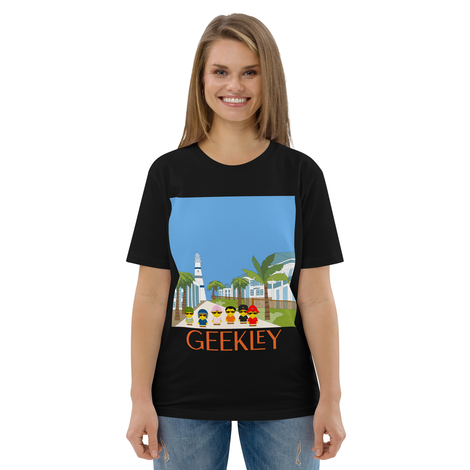 T-shirt unisexe en coton biologique "Beach party part II"