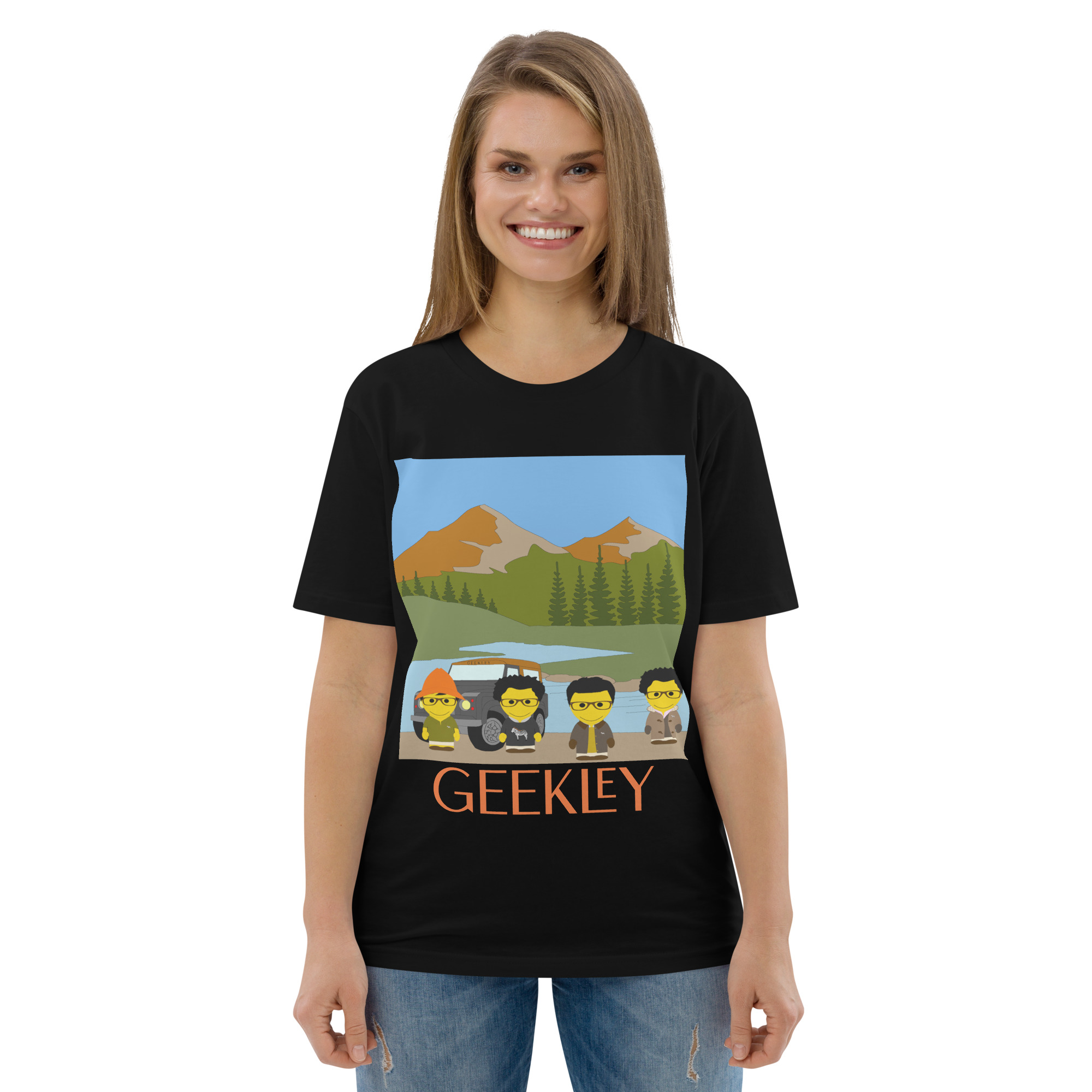 T-shirt unisexe en coton biologique "Country journey part II"