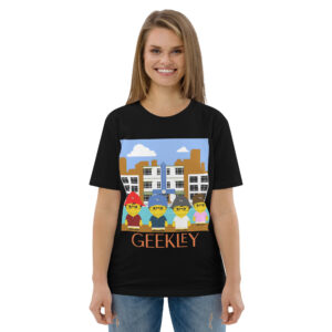 T-shirt unisexe en coton biologique "Blue hotel"