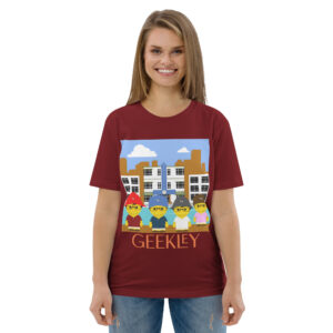 T-shirt unisexe en coton biologique "Blue hotel"