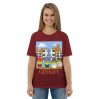 T-shirt unisexe en coton biologique "Blue hotel"
