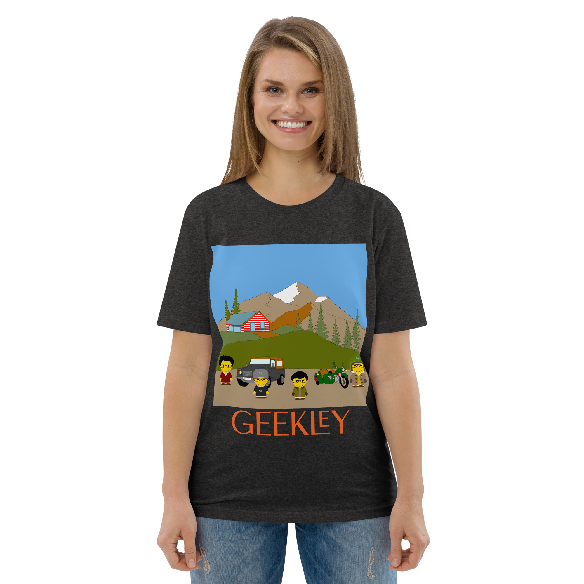 T-shirt unisexe en coton biologique "Country journey" – Image 6